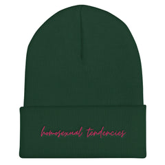 Homosexual Tendencies Cuffed Beanie