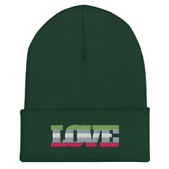 Abrosexual Pride Cuffed Beanie