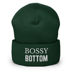 Bossy Bottom Cuffed Beanie