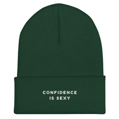 Confidence Is Sexy Cuffed Beanie