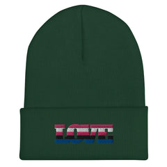 Genderfluid Love Cuffed Beanie