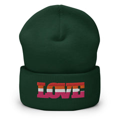 Lesbian Love Cuffed Beanie