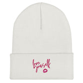 Love Yourself! Cuffed Beanie