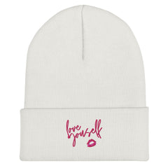 Love Yourself! Cuffed Beanie