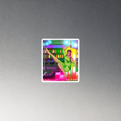 Love At A Gay Gogo Bar Magnet