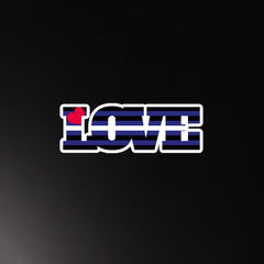 LeaTher Pride Love Magnet