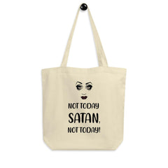 Not Today Satan Eco Tote Bag