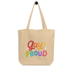 Gay & Proud Eco Tote Bag