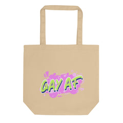 Gay AF Eco Tote Bag