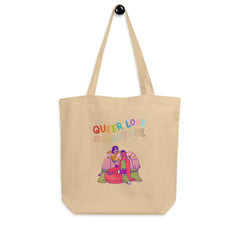 Queer Love Is Beautiful Eco Tote Bag