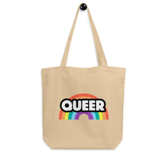 Queer Rainbow Eco Tote Bag