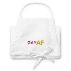 Gay AF Embroidered Apron