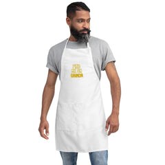 Find Me On Grindr Embroidered Apron