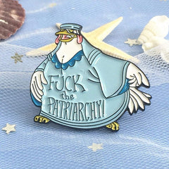 Fuck the Patriarchy Enamel Pin