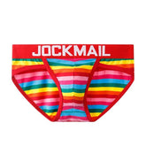 Jockmail Striped Briefs - The RainbowBoys