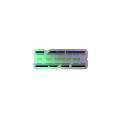 Agender Love Holographic Stickers