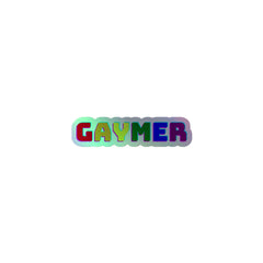Gaymer Holographic Stickers