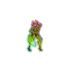 Hot Gay Furry Holographic Stickers
