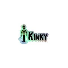 Kinky Holographic Stickers