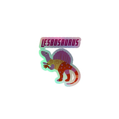 Lesbosaurus Holographic Stickers