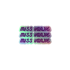 Miss Vanjie Holographic Stickers