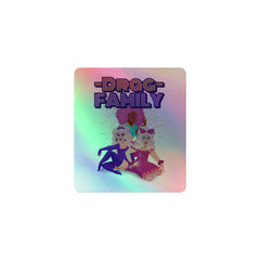 Drag Family Holographic Stickers