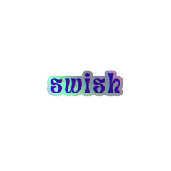 Swish Holographic Stickers