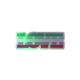 Abrosexual Pride Holographic Stickers