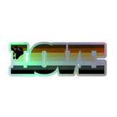 Gay Bear Pride Holographic Stickers