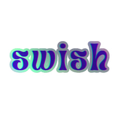 Swish Holographic Stickers