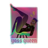 Yass Queen Holographic Stickers