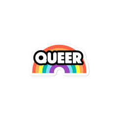 Queer Bubble-Free Stickers