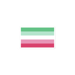 Abrosexual Flag Bubble-Free Stickers