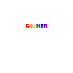 Gaymer Bubble-Free Stickers