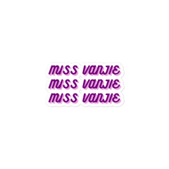 Miss Vanjie Bubble-Free Stickers