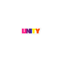 Unity Bubble-Free Stickers