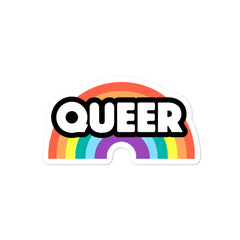 Queer Bubble-Free Stickers