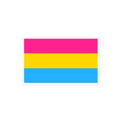 Pansexual Bubble-Free Stickers