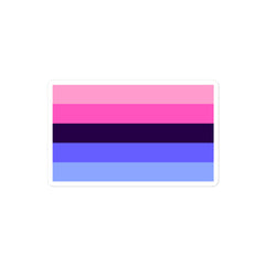 Omnisexual Flag Bubble-Free Stickers