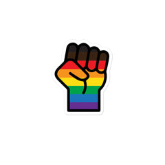 BLM LGBT Resist Bubble-Free Stickers