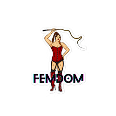 Femdom Bubble-Free Stickers
