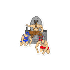 Pup Play Bubble-Free Stickers