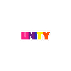 Unity Bubble-Free Stickers