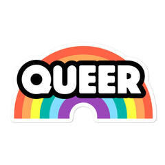 Queer Bubble-Free Stickers