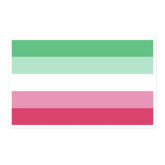 Abrosexual Flag Bubble-Free Stickers