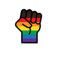 BLM LGBT Resist Bubble-Free Stickers