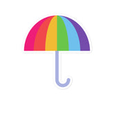 Gay Umbrella Bubble-Free Stickers