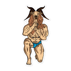 Throat Goat Bubble-Free Stickers