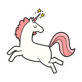 Unicorn Bubble-Free Stickers