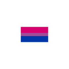 Bisexual Flag Bubble-Free Stickers